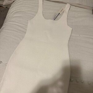 Small White Babaton Tank Dress